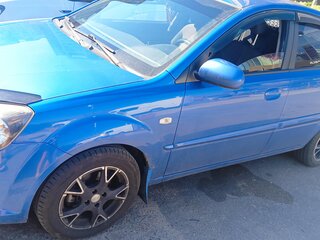 2010 Kia Rio II Рестайлинг, синий, 450000 рублей, вид 5