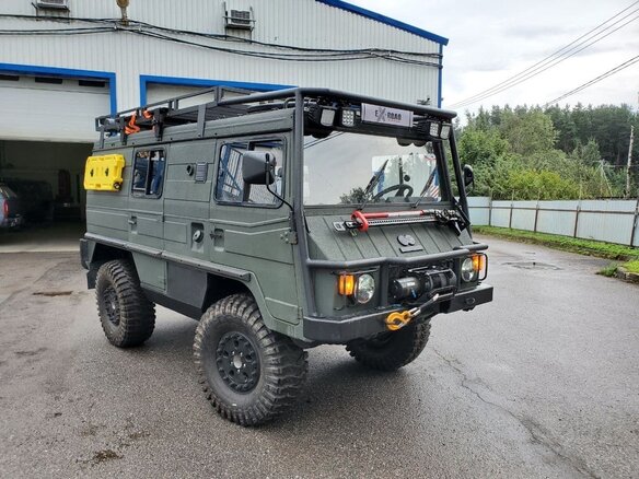 1974 Puch Pinzgauer 710, зелёный - вид 3