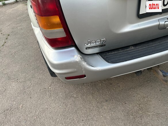 2004 Jeep Grand Cherokee II (WJ), серебристый, 830000 рублей - вид 5