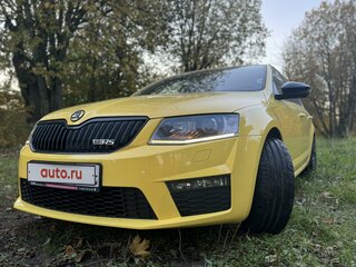 2014 Skoda Octavia RS III, жёлтый, 2000000 рублей, вид 4
