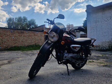 2023 Bajaj Boxer BM 150, чёрный, 130000 рублей, вид 1