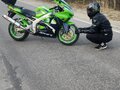1999 Kawasaki ZX-6 Ninja, зелёный, 350000 рублей - вид 4
