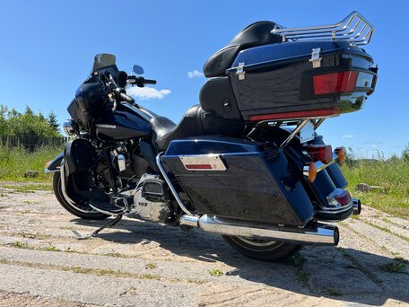 2013 Harley-Davidson Ultra Limited, синий, 1200000 рублей, вид 2