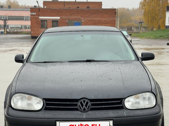 2001 Volkswagen Golf IV, чёрный, 215000 рублей - вид 3