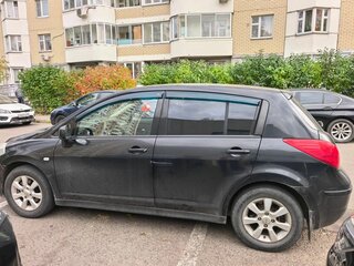 2008 Nissan Tiida I, чёрный, 505000 рублей, вид 4