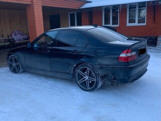 2003 BMW 3 серии 320i IV (E46) Рестайлинг, чёрный, 700000 рублей, вид 2