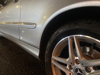 2003 Mercedes-Benz CLK-Класс 200 II (W209), серебристый, 850000 рублей, вид 2