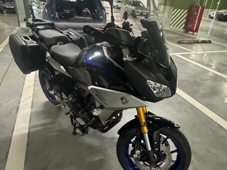 2019 Yamaha MT-09 Tracer (FJ-09), чёрный, 990000 рублей, вид 2