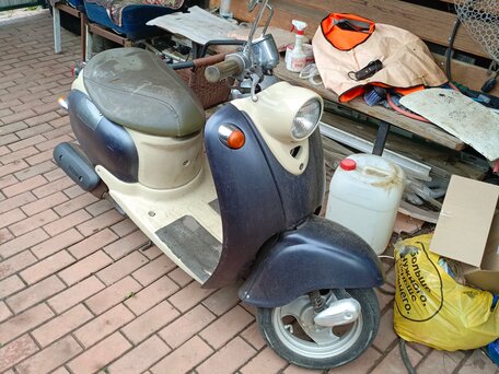 2004 Yamaha Vino 50, синий, 80000 рублей, вид 2