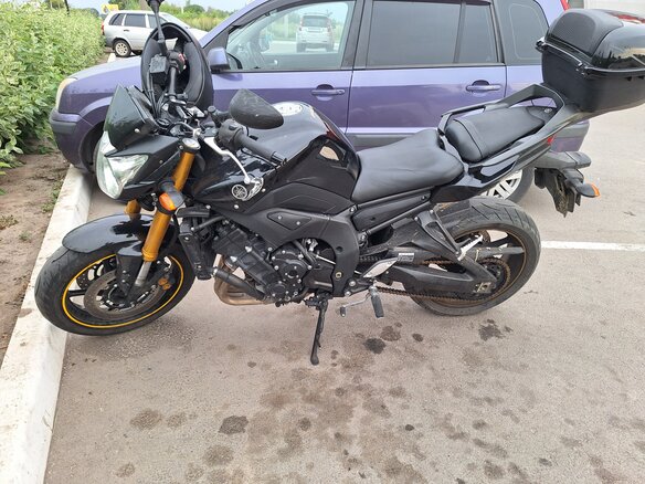 2011 Yamaha FZ8, чёрный, 550000 рублей - вид 1