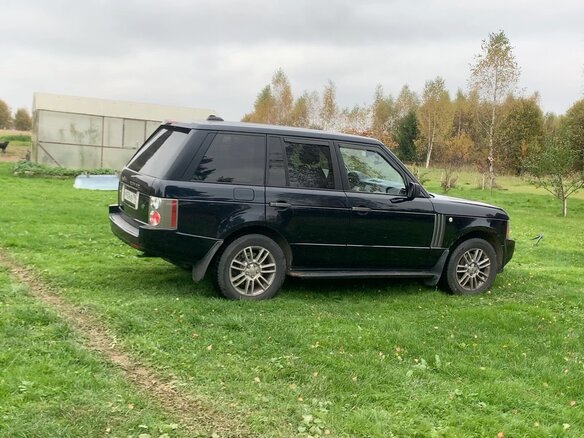 2008 Land Rover Range Rover III Рестайлинг, синий, 1470000 рублей - вид 14