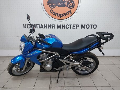 2008 Kawasaki ER-6N, синий, 399000 рублей, вид 2