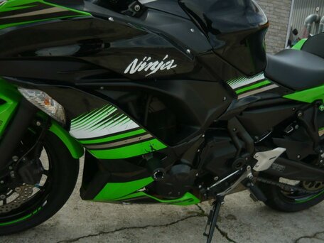 2017 Kawasaki Ninja 650, чёрный, 745000 рублей, вид 4
