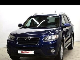 2011 Hyundai Santa Fe II Рестайлинг, синий, 1650000 рублей, вид 1