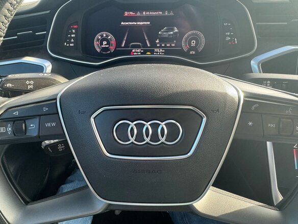 2020 Audi A6 40 TDI V (C8), белый, 4600000 рублей - вид 10