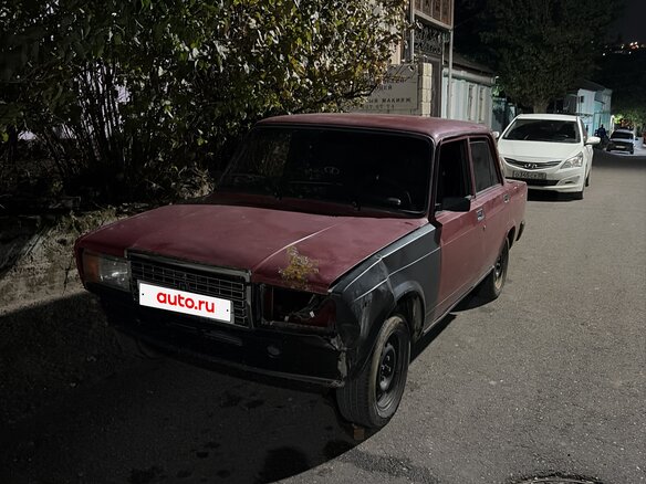 2007 Lada (ВАЗ) 2107, красный