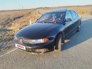 2002 Mitsubishi Galant VIII Рестайлинг, чёрный, 190000 рублей, вид 1
