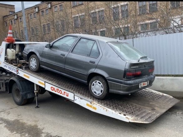 1996 Renault 19 Europa II, серый - вид 4