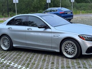 2020 Mercedes-Benz C-Класс 300 IV (W205) Рестайлинг, серебристый, 2840000 рублей, вид 4