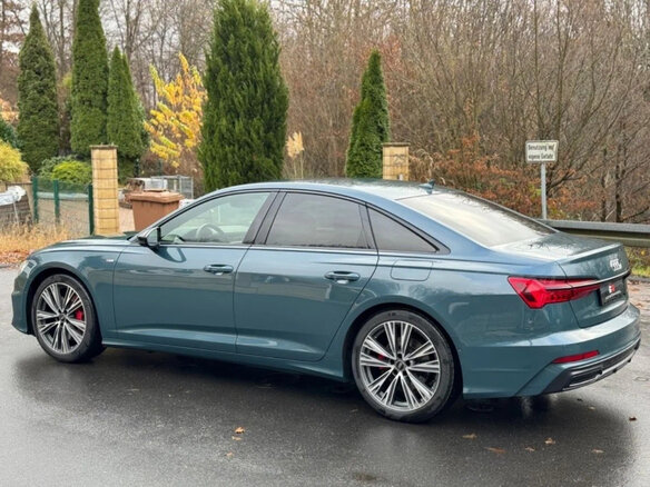 2023 Audi A6 45 TDI V (C8), зелёный, 6320000 рублей - вид 13