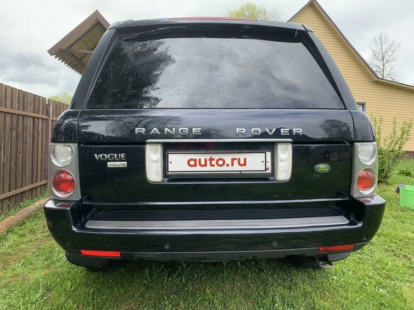 2008 Land Rover Range Rover III Рестайлинг, синий, 1470000 рублей - вид 16