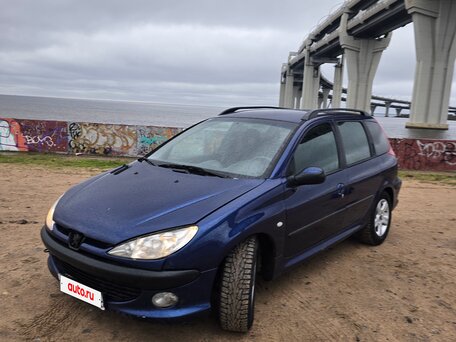 2003 Peugeot 206, синий, 350000 рублей, вид 1