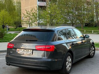 2014 Audi A6 IV (C7), синий, 1300000 рублей, вид 3