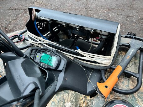 2008 Yamaha Grizzly 700, коричневый, 700000 рублей, вид 5