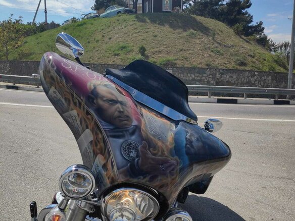 2006 Yamaha XV 1900, коричневый, 1200000 рублей - вид 12