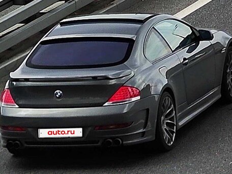 2005 BMW 6 серии 630i II (E63/E64), серый, 1800000 рублей, вид 4