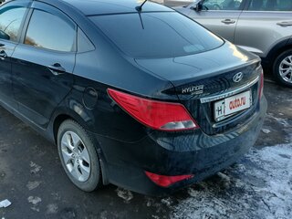 2015 Hyundai Solaris I Рестайлинг, чёрный, 1130000 рублей, вид 1