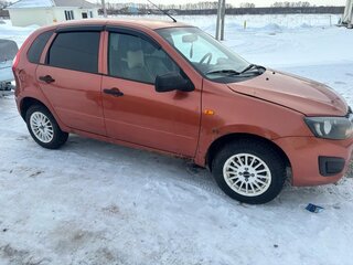2013 Lada (ВАЗ) Kalina II, оранжевый, 400000 рублей, вид 2