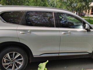2018 Hyundai Santa Fe IV, белый, 2950000 рублей, вид 4