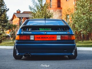 1989 Volkswagen Scirocco II, синий, 1750000 рублей, вид 4
