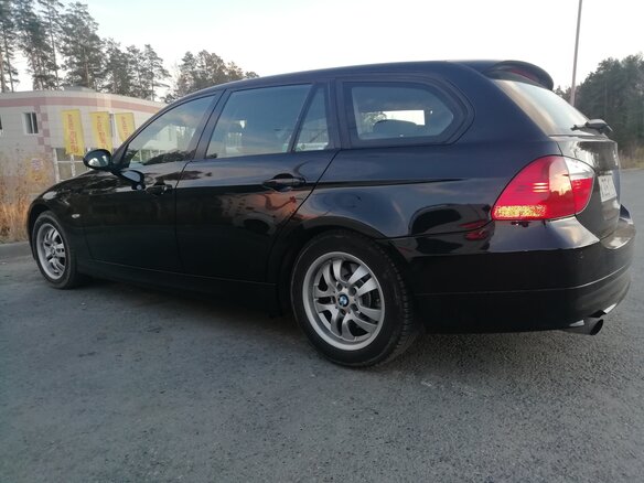 2006 BMW 3 серии 320d V (E90/E91/E92/E93), чёрный - вид 12