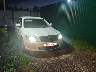 2012 Skoda Octavia II (A5) Рестайлинг, белый, 740000 рублей, вид 2