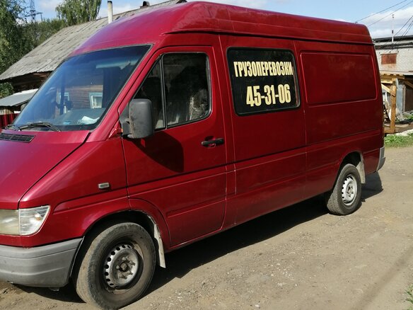 1996 Mercedes-Benz Sprinter, красный, 600000 рублей - вид 10