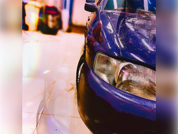 1996 Ford Escort V Рестайлинг 2, фиолетовый