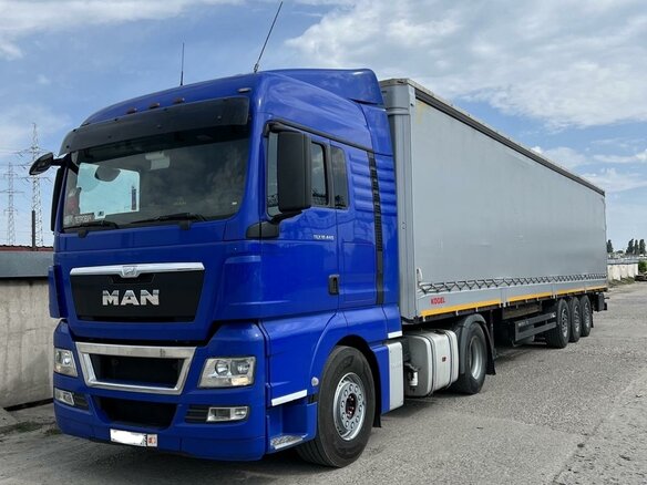 2015 MAN TGX, синий, 6100000 рублей