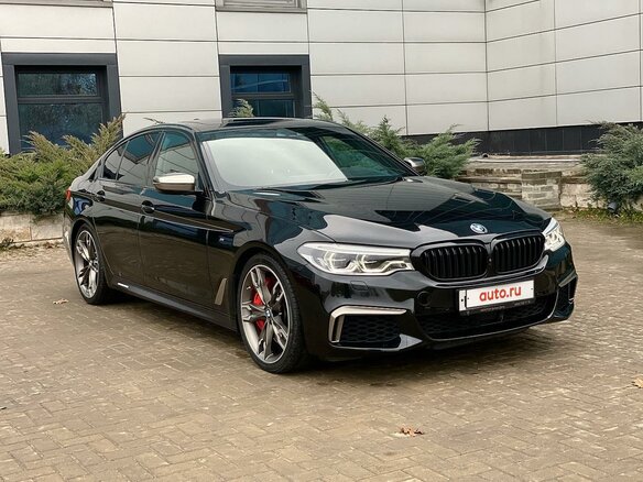 2019 BMW 5 серии M550d xDrive VII (G30/G31/G38), чёрный - вид 8