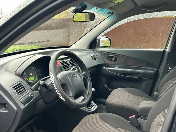 2008 Hyundai Tucson I, зелёный, 535000 рублей - вид 6