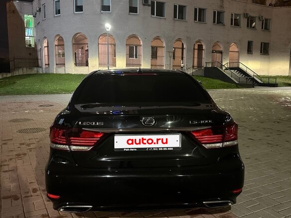 2012 Lexus LS Long 460 L IV Рестайлинг 2, чёрный, 2600000 рублей - вид 4