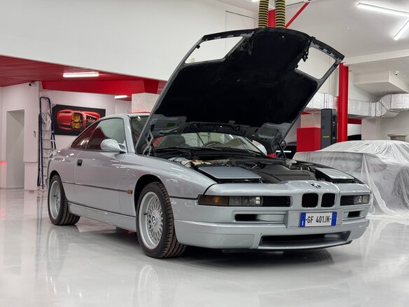 1997 BMW 8 серии 850i I (E31), серебристый - вид 4