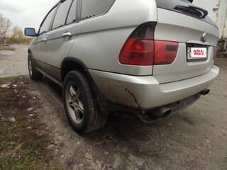 2001 BMW X5 3.0i I (E53), серебристый, 750000 рублей, вид 2
