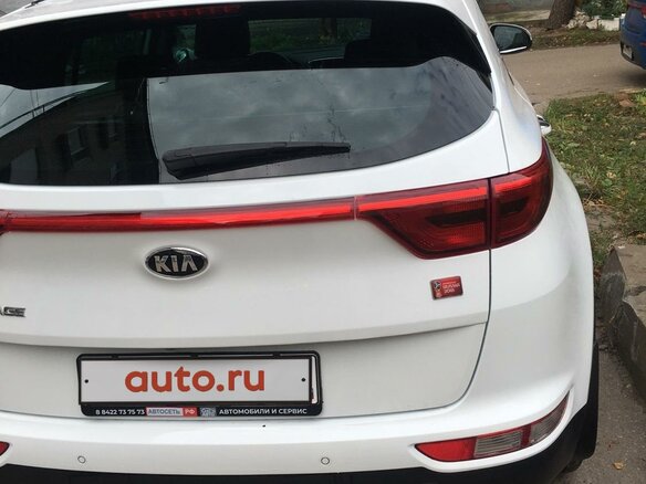 2018 Kia Sportage IV, белый - вид 2