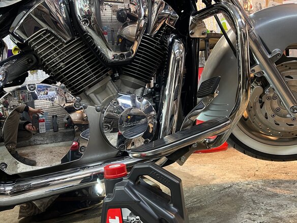 2005 Honda VTX 1300, серебристый, 650000 рублей - вид 19