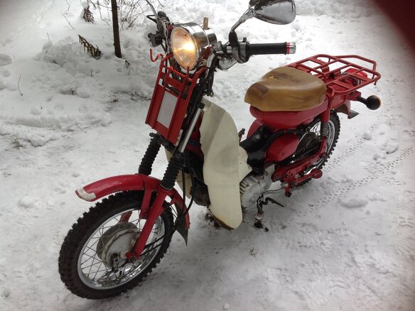 2001 Yamaha Mate, красный, 155000 рублей - вид 9