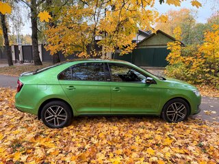 2018 Skoda Rapid I Рестайлинг, зелёный, 1450000 рублей, вид 4