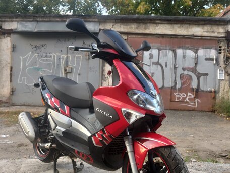 2007 Gilera Runner, красный, 350000 рублей, вид 1