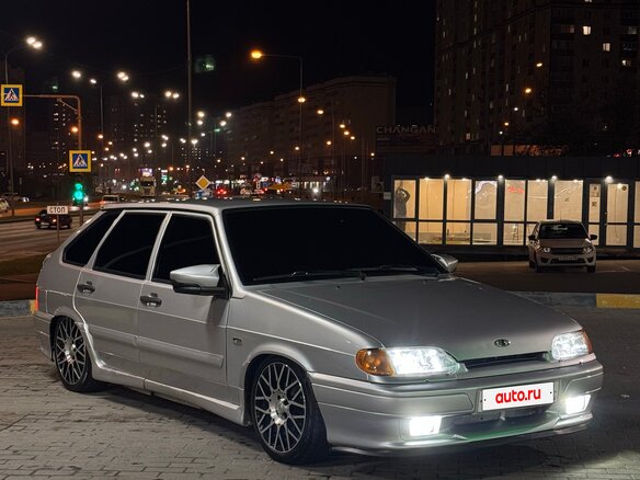 2008 Lada (ВАЗ) 2114, серебристый, 330000 рублей